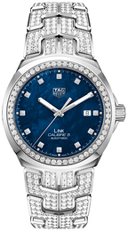 TAG Heuer Link Niebieski/Stal Ø41 mm WBC2116.BA0603