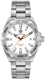 TAG Heuer Aquaracer Biały/Stal Ø41 mm WBD1111.BA0928