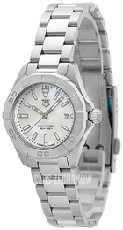 TAG Heuer Aquaracer Lady Srebrny/Stal Ø27 mm WBD1411.BA0741