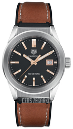TAG Heuer Carrera Lady Czarny/Guma Ø36 mm WBG1311.FT6116