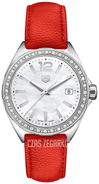 TAG Heuer Formula 1 Ladies Biały/Skóra Ø35 mm WBJ131A.FC8250