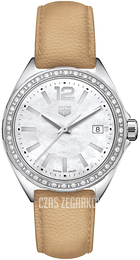 TAG Heuer Formula 1 Ladies Biały/Skóra Ø35 mm WBJ131A.FC8254