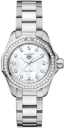 TAG Heuer Aquaracer Professional Biały/Stal Ø30 mm WBP1417.BA0622