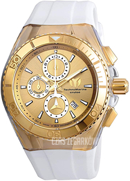 Technomarine Żółte złoto/Guma Ø46 mm TM-115049
