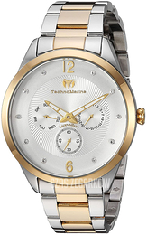 Technomarine Srebrny/Stal w odcieniu złota Ø42 mm TM-117040