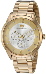 Technomarine Moonsun Wielokolorowy/Stal w odcieniu złota Ø42 mm TM-117041