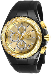 Technomarine Żółte złoto/Guma Ø45 mm TM-117045