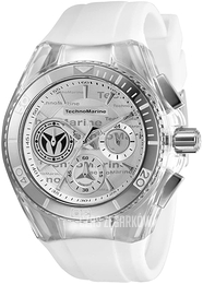 Technomarine Srebrny/Guma Ø40.57 mm TM-118130