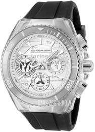 Technomarine Srebrny/Guma Ø40.57 mm TM-118131