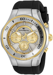 Technomarine Srebrny/Guma Ø45 mm TM-118145