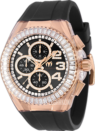 Technomarine Cruise Glitz Srebrny/Skóra Ø45 mm TM-121018