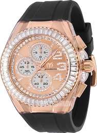 Technomarine Cruise Glitz Srebrny/Skóra Ø45 mm TM-121019