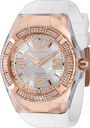 Technomarine Cruise Glitz Srebrny/Skóra Ø44.5 mm TM-121091