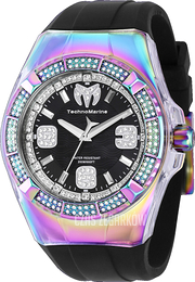 Technomarine Cruise Glitz Czarny/Plastik Ø44.5 mm TM-121096