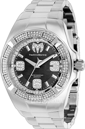 Technomarine Cruise Glitz Srebrny/Skóra Ø44.5 mm TM-121105