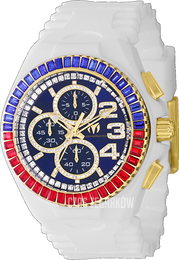 Technomarine Cruise JellyFish Srebrny/Skóra Ø45 mm TM-121189