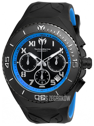 Technomarine Manta Steel Czarny/Guma Ø48 mm TM-215071