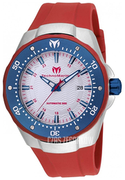 Technomarine Manta Sea Srebrny/Guma Ø48 mm TM-215090