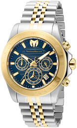 Technomarine Niebieski/Stal w odcieniu złota Ø42 mm TM-219021
