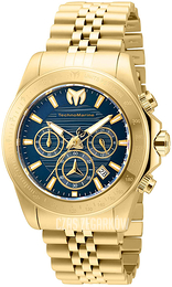 Technomarine Niebieski/Stal w odcieniu złota Ø42 mm TM-219024