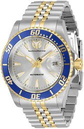 Technomarine Srebrny/Stal w odcieniu złota Ø42 mm TM-219049
