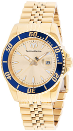 Technomarine Manta Sea Żółte złoto/Stal w odcieniu złota Ø42 mm TM-220085