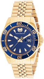Technomarine Manta Sea Niebieski/Stal w odcieniu złota Ø42 mm TM-220086