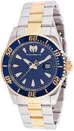 Technomarine Manta Sea Niebieski/Stal w odcieniu złota Ø42 mm TM-220098