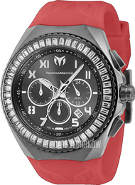 Technomarine Manta Ocean Srebrny/Skóra Ø48 mm TM-221038