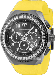 Technomarine Manta Ocean Srebrny/Skóra Ø48 mm TM-221039