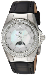 Technomarine Srebrny/Skóra Ø34 mm TM-416019