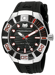 Technomarine Reef Black Czarny/Guma Ø45.5 mm TM-515010