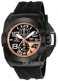 Technomarine Reef Black Czarny/Guma Ø45 mm TM-515015