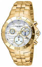 Technomarine Sea Pearl Biały/Stal w odcieniu złota Ø44 mm TM-715019
