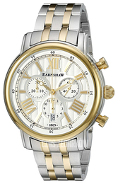 Thomas Earnshaw Longcase Biały/Stal w odcieniu złota Ø43 mm ES-0016-33