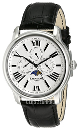 Thomas Earnshaw Longitude Biały/Skóra Ø44 mm ES-0025-01