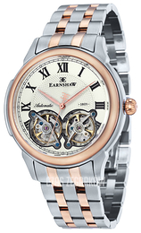 Thomas Earnshaw Observatory Beżowy/Stal w kolorze różowego złota Ø45 mm ES-8030-33