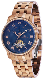 Thomas Earnshaw Westminster Niebieski/Stal w kolorze różowego złota Ø42 mm ES-8042-33