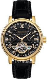 Thomas Earnshaw Longcase Czarny/Skóra Ø43 mm ES-8169-05