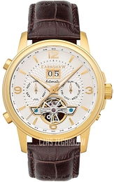 Thomas Earnshaw Marylebone Srebrny/Skóra Ø42 mm ES-8177-08