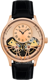 Thomas Earnshaw Scientists Faraday Różowe złoto/Skóra Ø44 mm ES-8179-0A