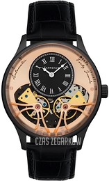 Thomas Earnshaw Scientists Faraday Czarny/Skóra Ø44 mm ES-8179-0D