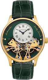 Thomas Earnshaw Scientists Faraday Zielony/Skóra Ø44 mm ES-8179-0F