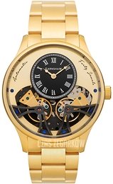 Thomas Earnshaw Scientists Faraday Czarny/Stal w odcieniu złota Ø44 mm ES-8179-22