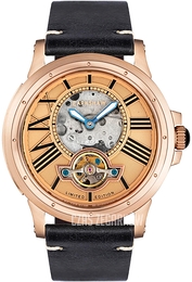 Thomas Earnshaw Bertha Różowe złoto/Skóra Ø42 mm ES-8244-04