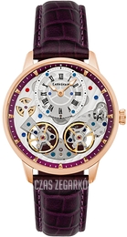 Thomas Earnshaw Brewster Purpurowy/Skóra Ø42 mm ES-8273-06