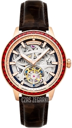 Thomas Earnshaw Trouvelot Tourbillon Różowe złoto/Skóra Ø43 mm ES-8276-02