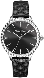 Thomas Sabo Czarny/Skóra Ø38 mm WA0321-203-203