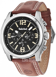Timberland Czarny/Skóra Ø46 mm TBL14366JS02A