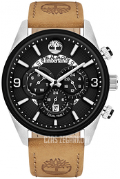 Timberland Czarny/Skóra Ø46 mm TBL16014JSTB.02